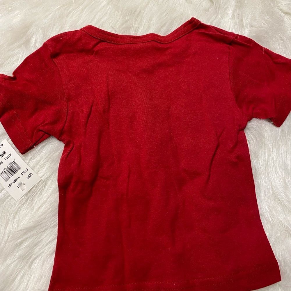 Girl’s Short Sleeve Tee with 3 “ Beary Proud American “ Ballerina bears on Front - Picture 3 of 4